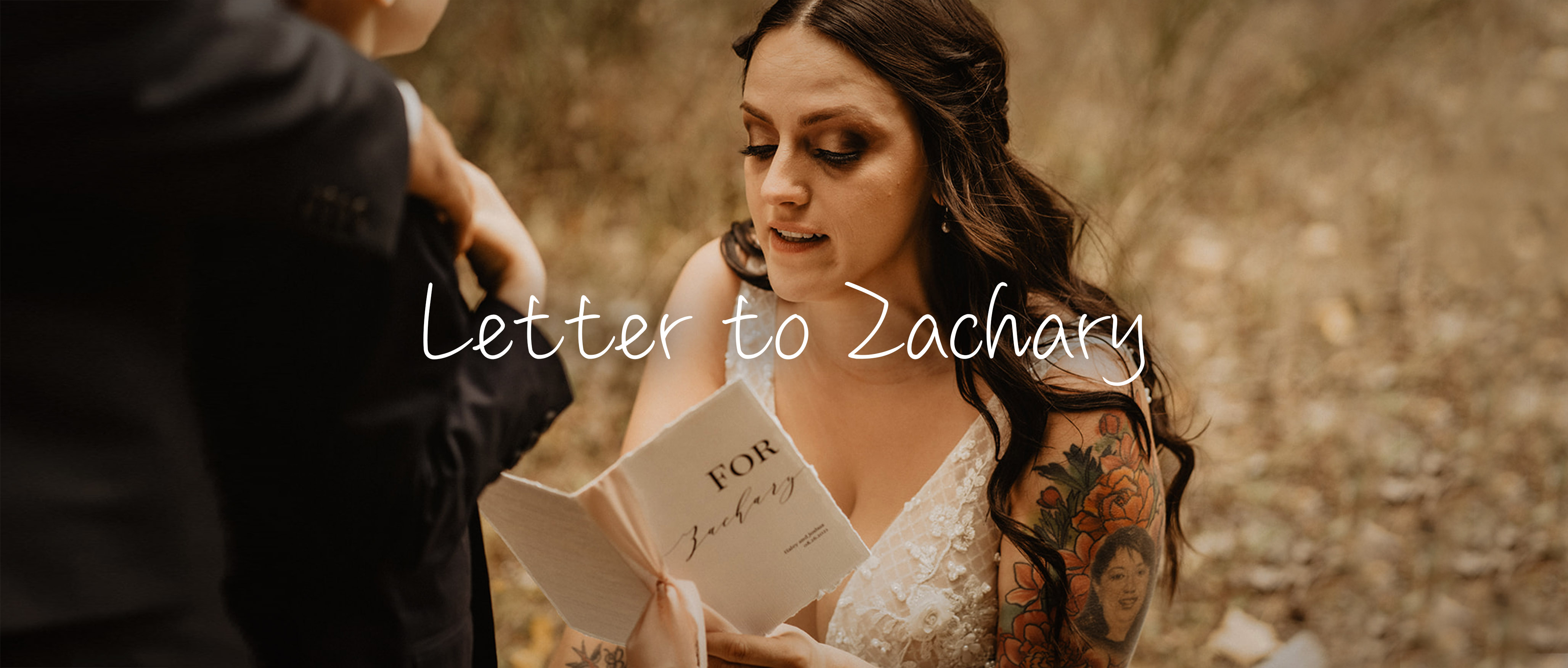 Letter to Zachary